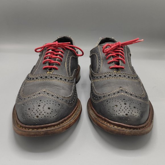Allen Edmonds Men's Neumok Wingtip Leather Shoes - Picture 2 of 9